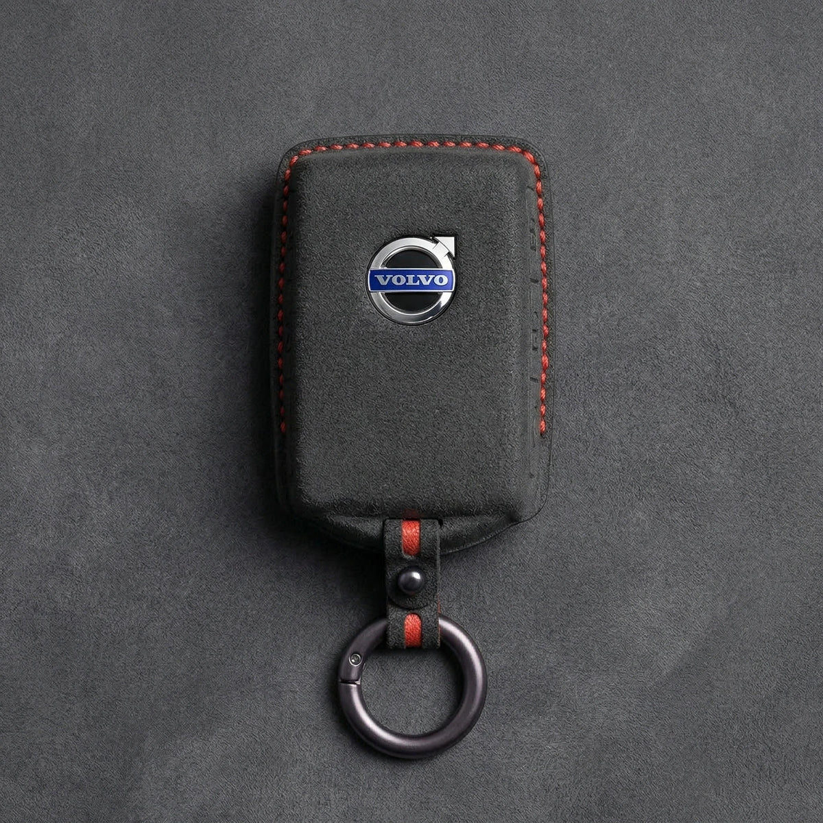 Volvo Hand-Stitched Alcantara Key Fob Cover - All Types
