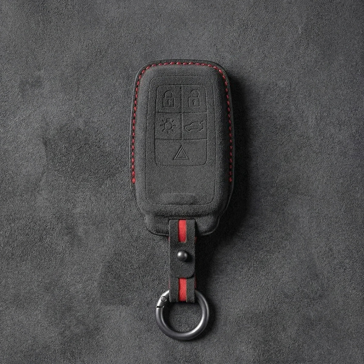 Volvo Hand-Stitched Alcantara Key Fob Cover - All Types