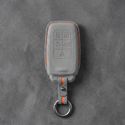 Volvo Hand-Stitched Alcantara Key Fob Cover - All Types