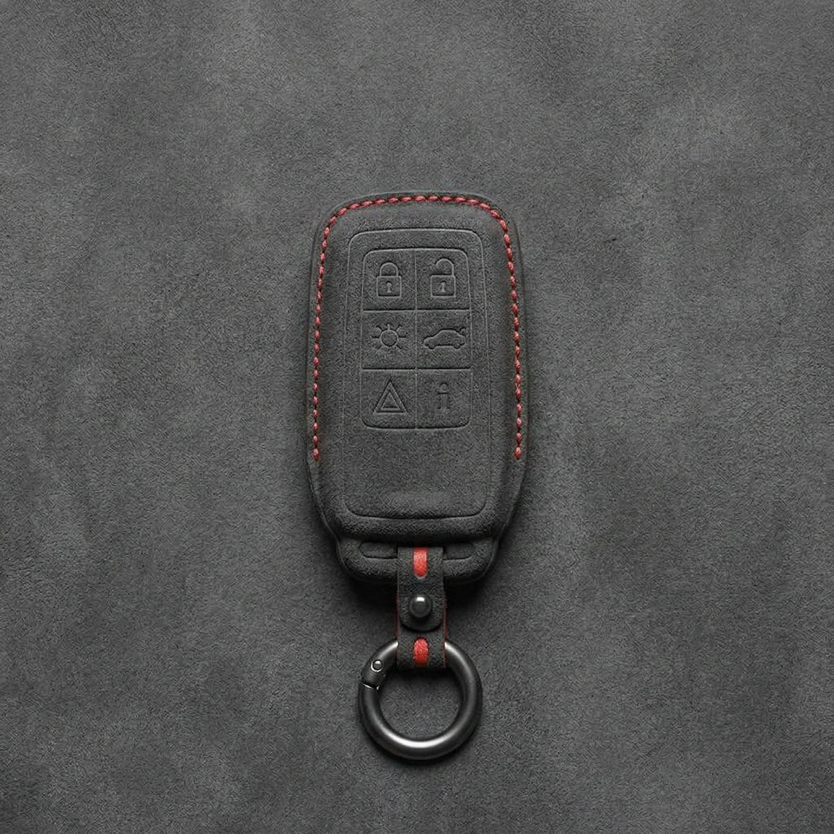 Volvo Hand-Stitched Alcantara Key Fob Cover - All Types
