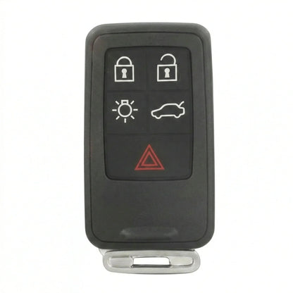 Volvo Hand-Stitched Alcantara Key Fob Cover - Rectangular 5-Button
