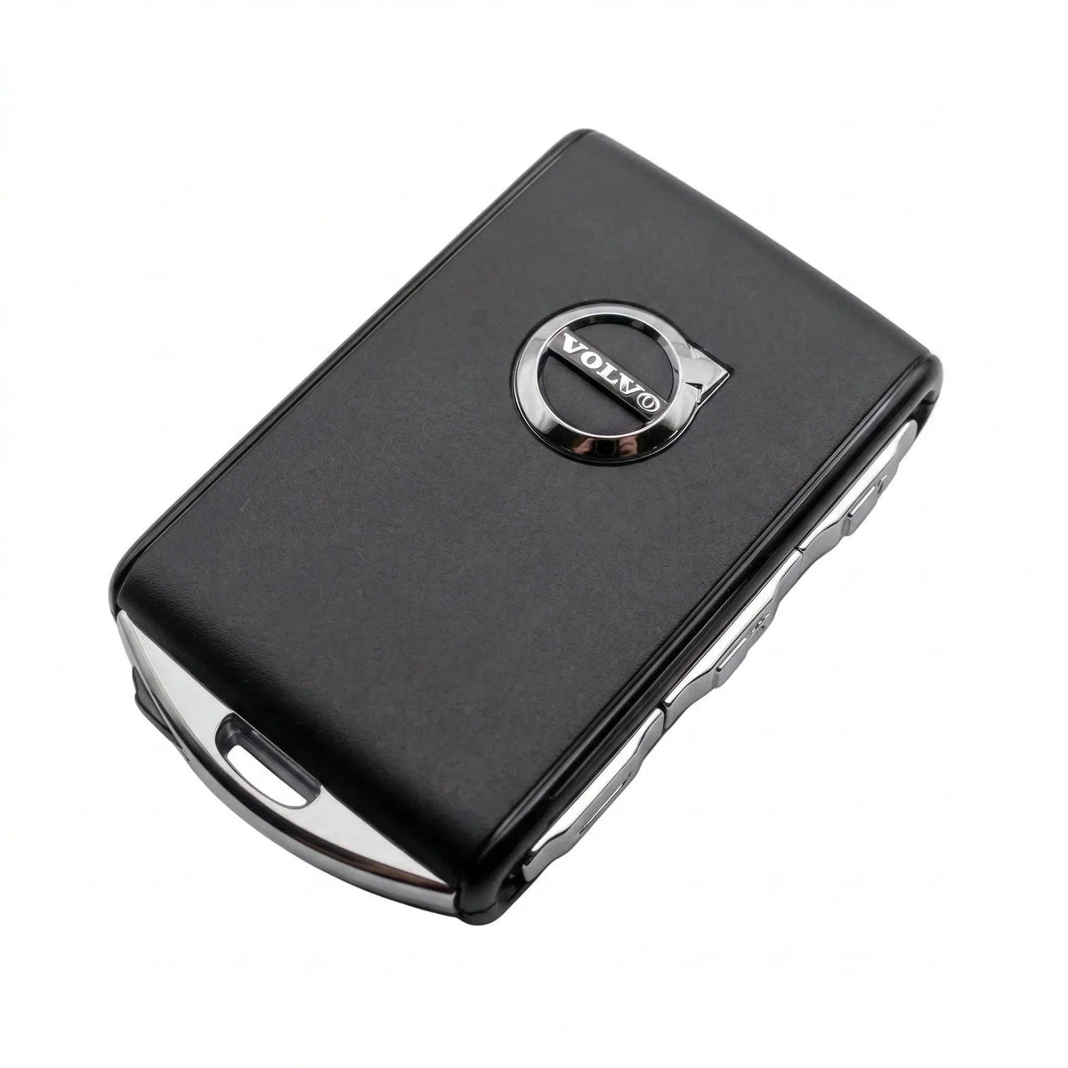 Volvo Hand-Stitched Alcantara Key Fob Cover – Side-Button Series