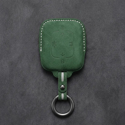 Zeekr Hand-Stitched Alcantara Key Fob Cover – Square Smart Key